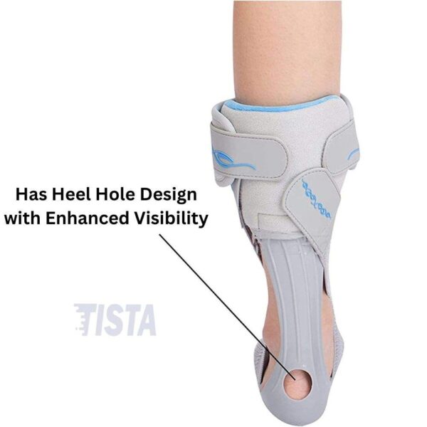 Ankle Drop Foot Brace Heel Hole