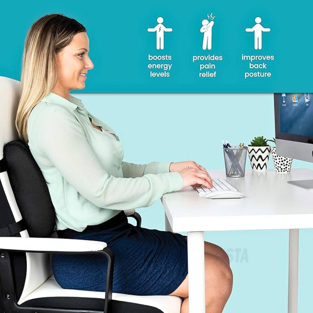 Back Support Pillow for Office Chair Photo