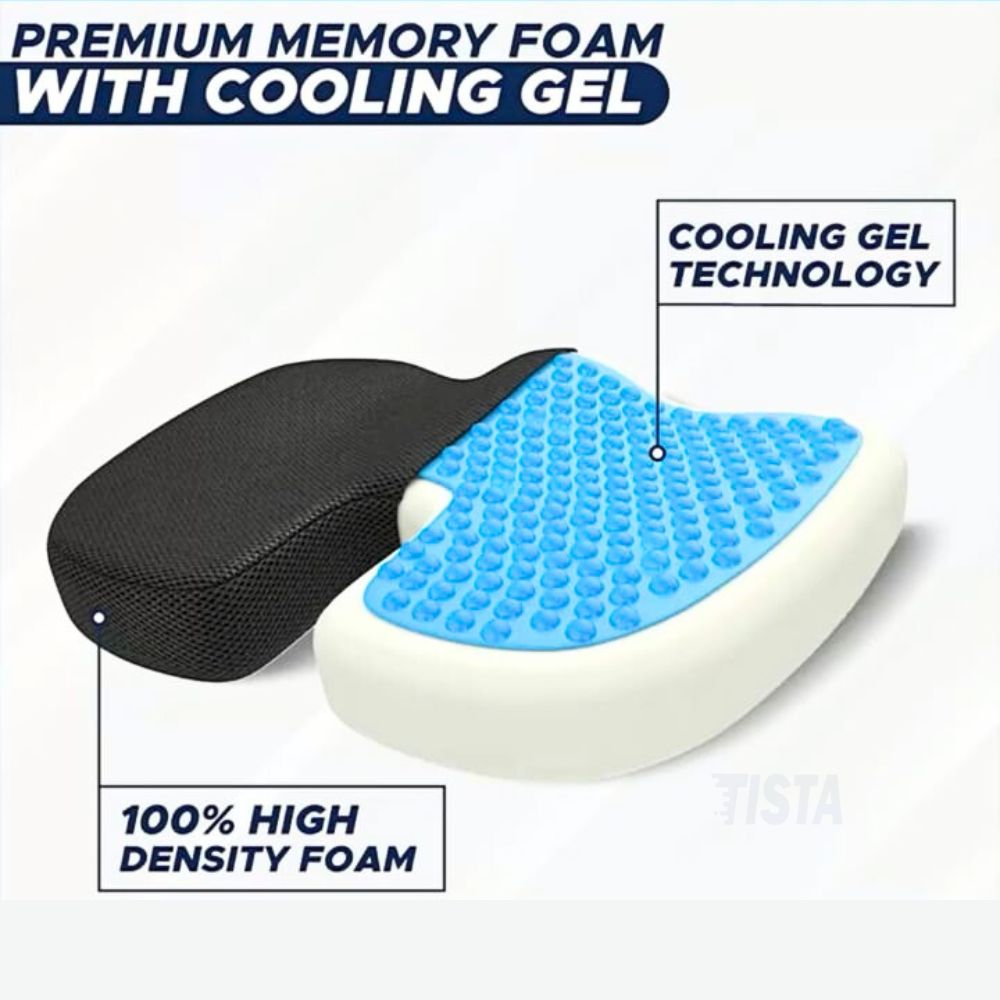 Cooling Gel Memory Foam Seat Cushion Photo