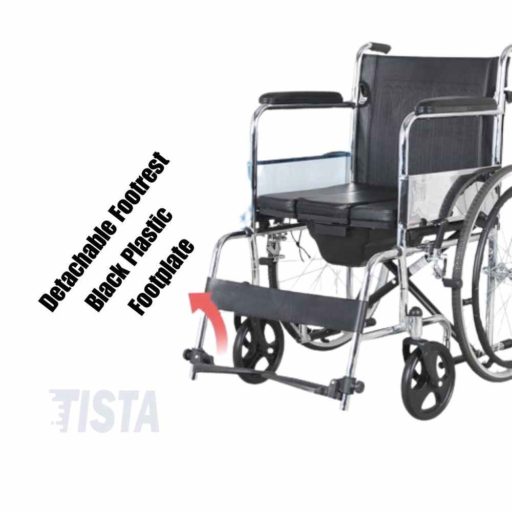 Kaiyang KY608-46 Commode Wheelchair Footplate