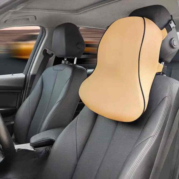 Memory Foam Car Seat Neck Pillow in Car