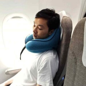 Memory Foam Neck Pillow for Travel Use