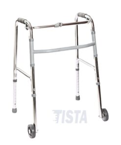 Medical Patient Walker with Wheels Main