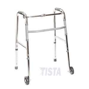 Medical Patient Walker with Wheels Main