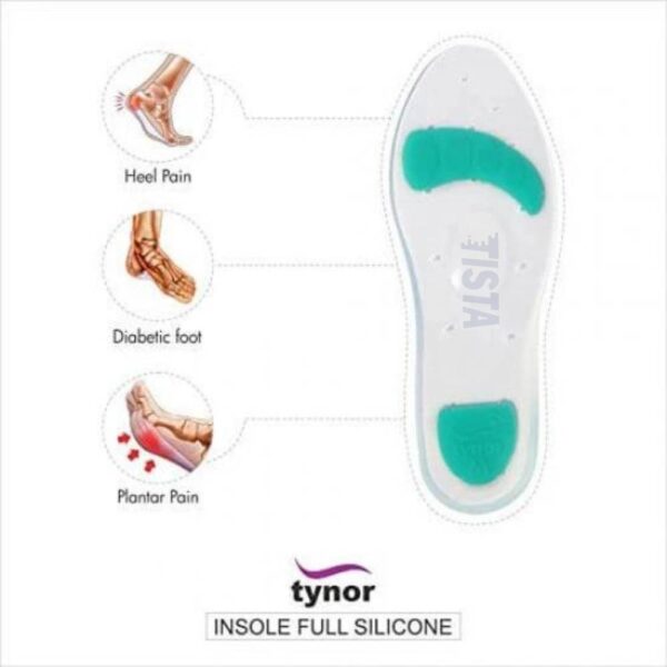 Tynor Full Silicone Insole K-01 Details