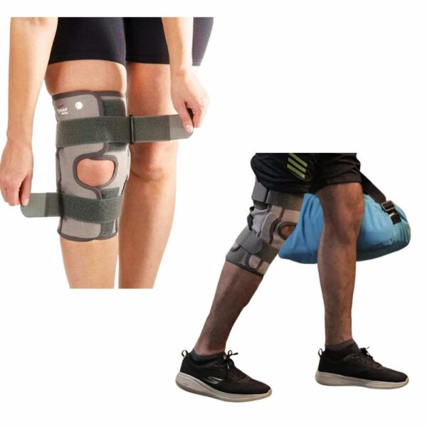 Tynor Functional Knee Support D-09 Wearing