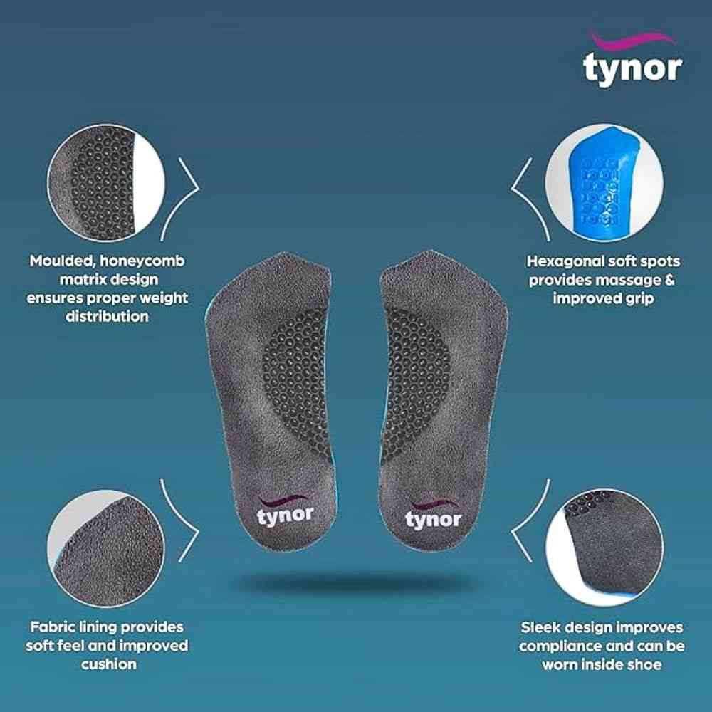Tynor Medial Arch Support Footwear for Plantar Fasciitis