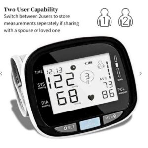 Wrist Blood Pressure Monitor Users