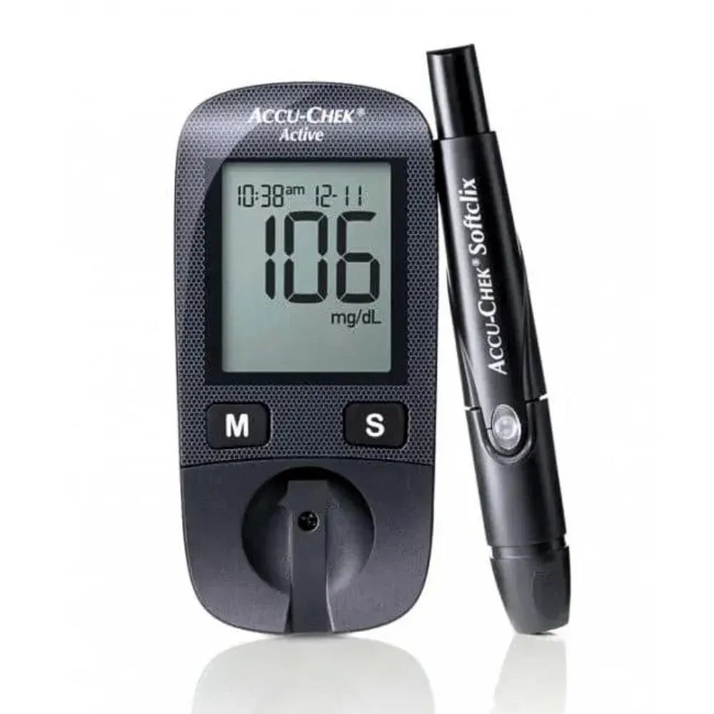 Accu Chek Active Glucometer with Softclix
