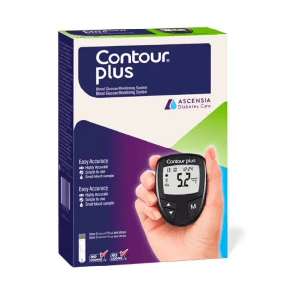 Contour Plus Glucometer Product Box