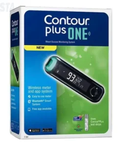 Contour Plus One Glucometer Kit Set