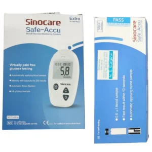 Sinocare Glucometer Packet