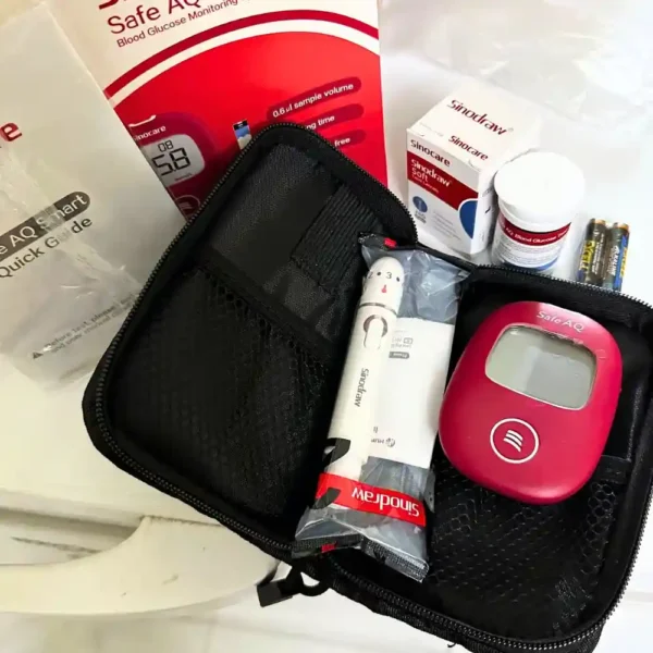 Sinocare Safe Smart AQ Diabetes Machine Real Photo
