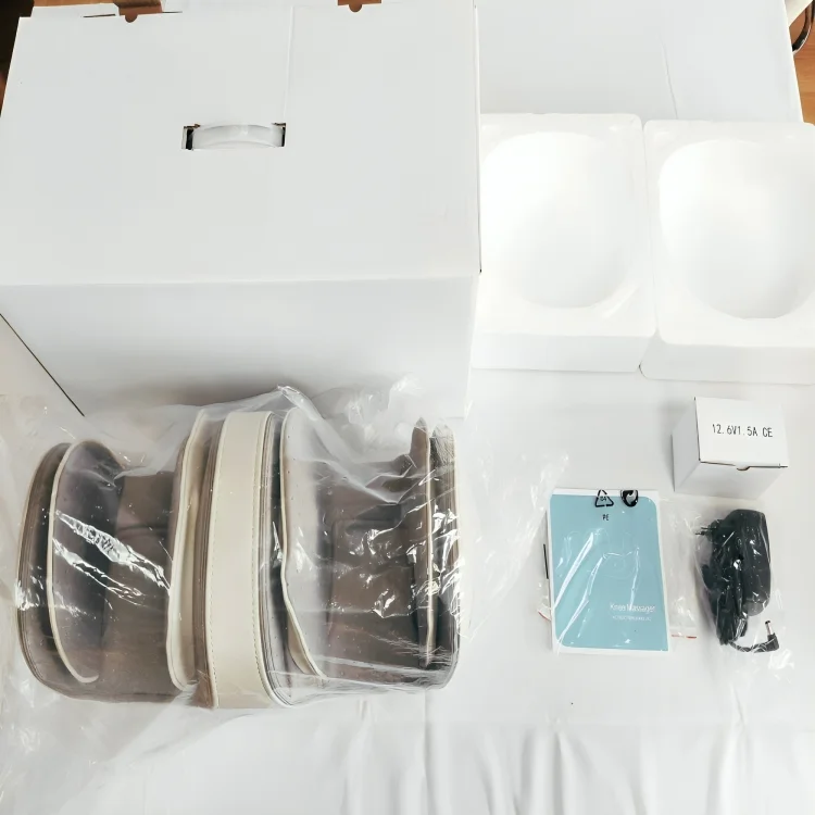 Arm, Leg and Knee Massager Product Box