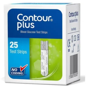 Contour Plus 25 Strips Packet