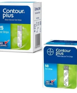 Contour Plus test strips (25 Strips and 50 Strips Packet)