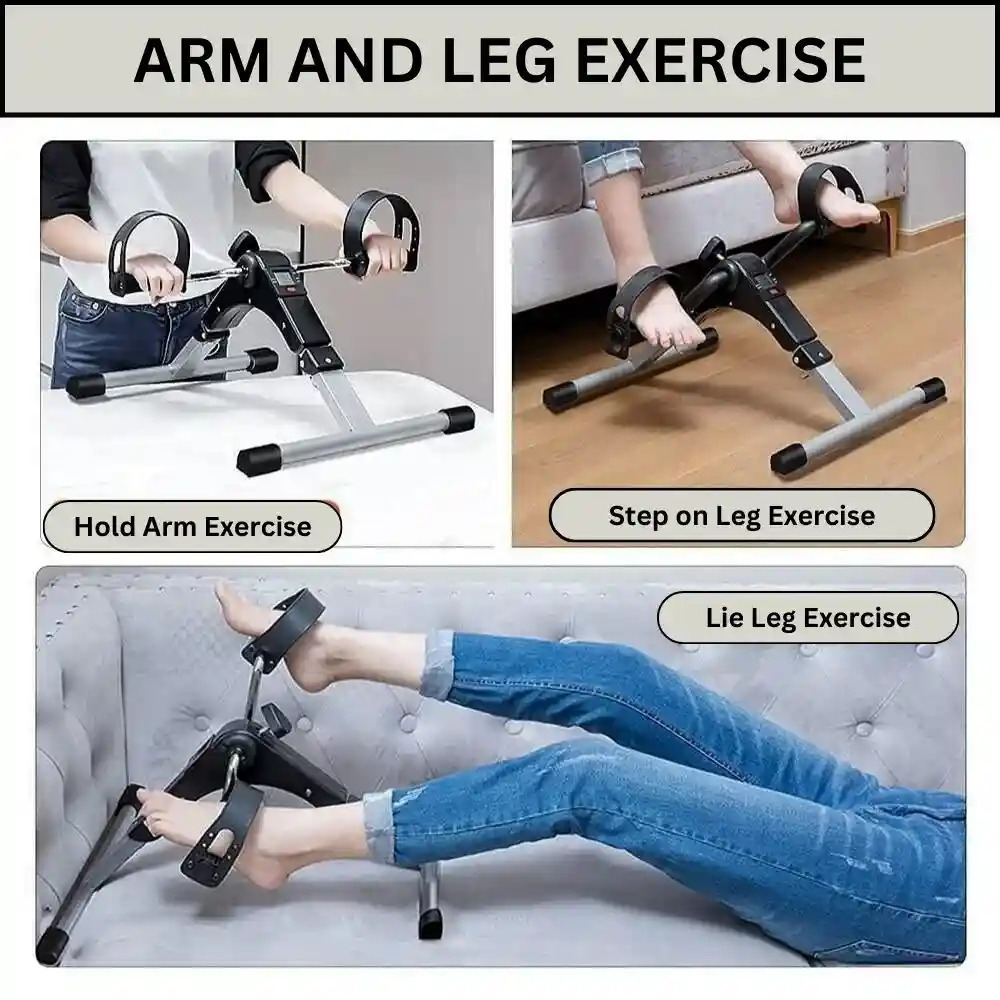 Mini Pedal Exercise Cycle Both Arm and Leg Exercise