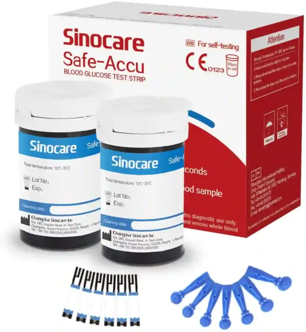 Sinocare Safe Accu Test Strips Main Photo