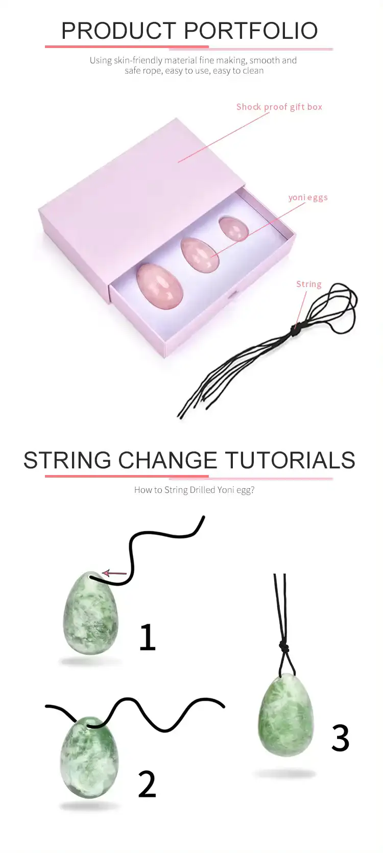 Product Portfolio for Vaginal Eggs