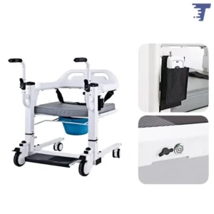 Dayang DY077601 Electric Commode Wheelchair Other Features