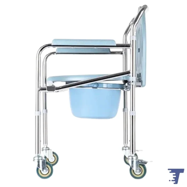 Kaiyang KY696 commode wheelchair product sideview