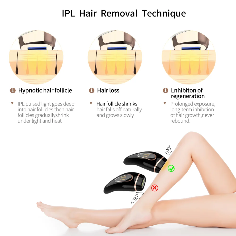 IPL Laser Hair Removal Machine Using Technique